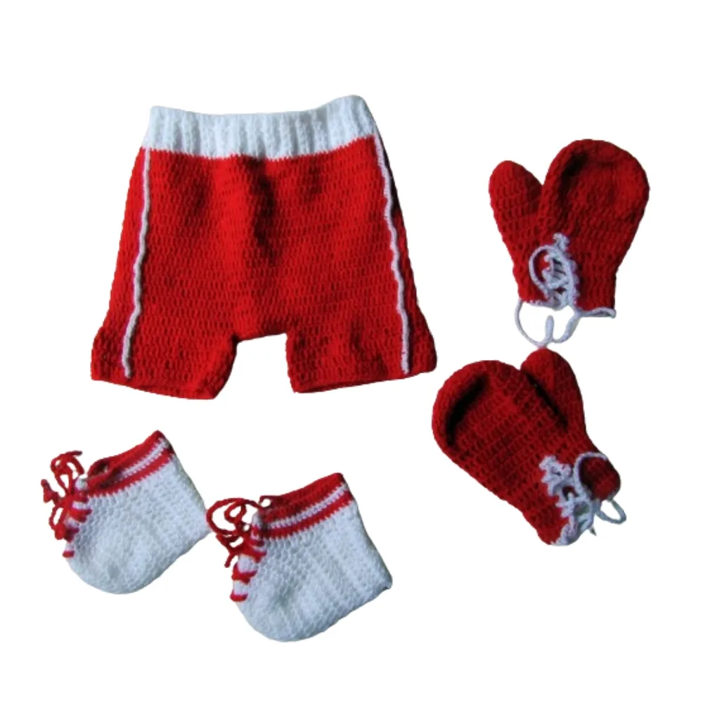 Fantasia de Boxe Bebê  - Newborn Boxer