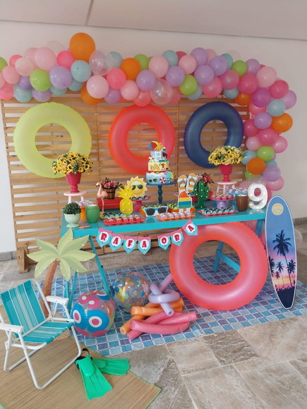 Decoração Pool Party Menina Locação