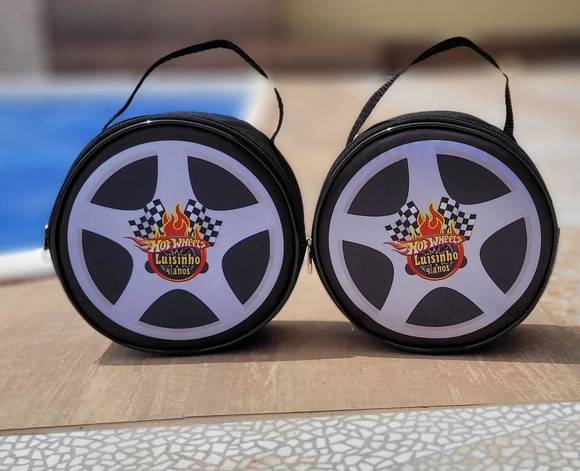 Bolsinha Hot Wheels Roda
