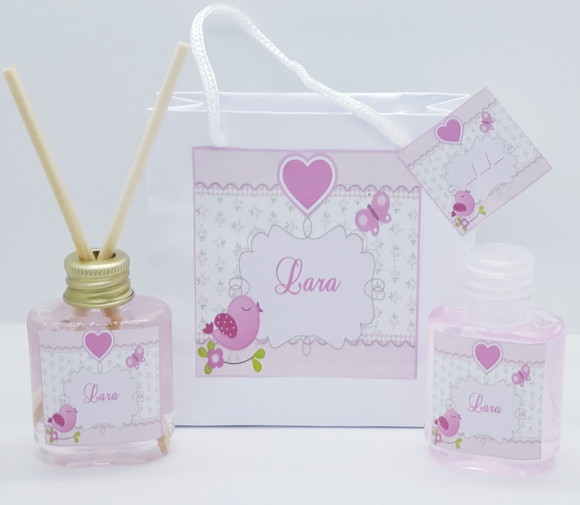 Kit Luxuoso Aromatizador e Álcool em Gel