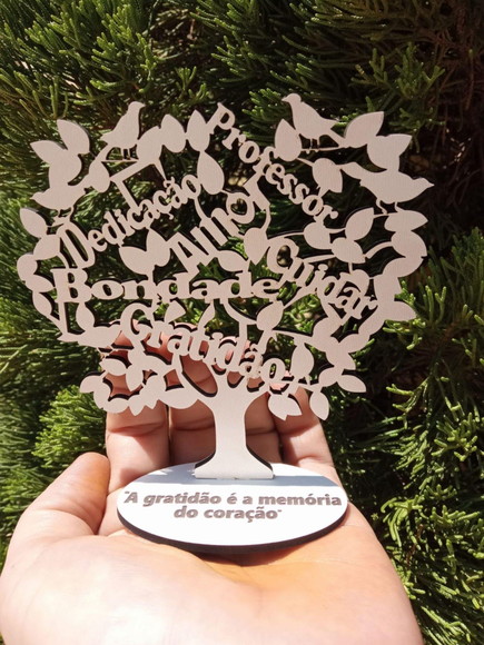 Lembrancinha Dia dos Professores Personalizada com Texto