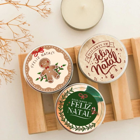 Lembrancinha Natal Vela