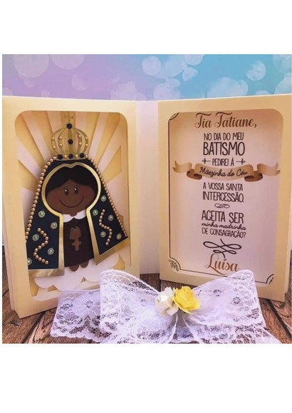 ARQUIVO DE CORTE SILHOUETTE PORTA RETRATO N.S APARECIDA