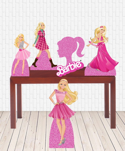 Kit Display Barbie - mdf