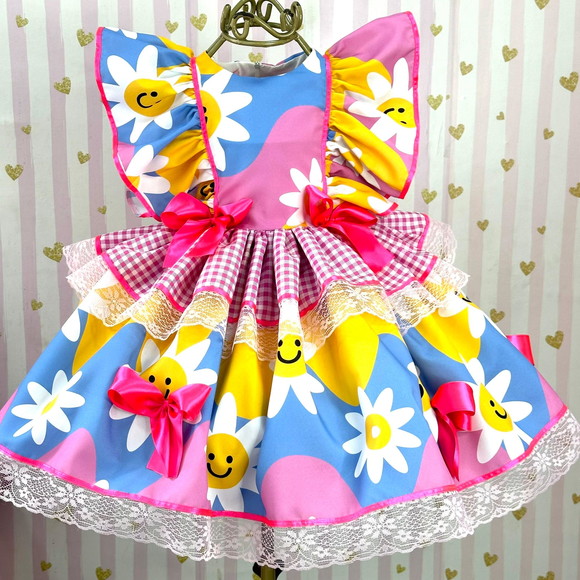 Vestido Junino Infantil