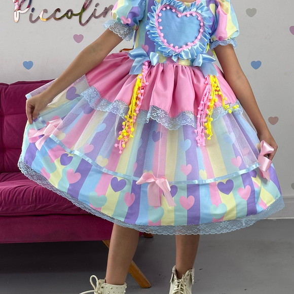 Vestido Junino Infantil