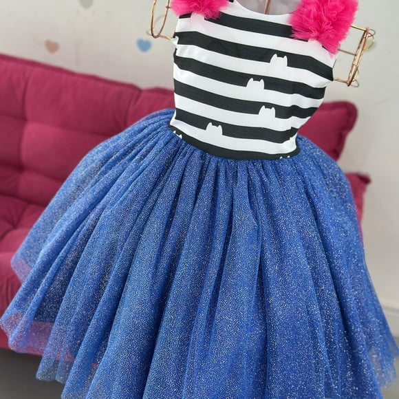 Vestido Temático a Casa Mágica da Gabby