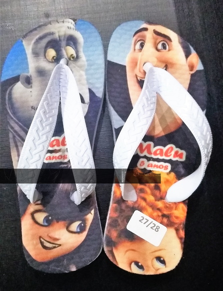 Chinelo Personalizado Infan Hotel Trans