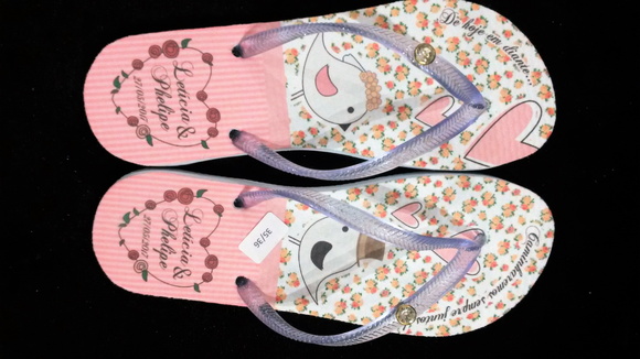 Chinelo Personalizados Floral