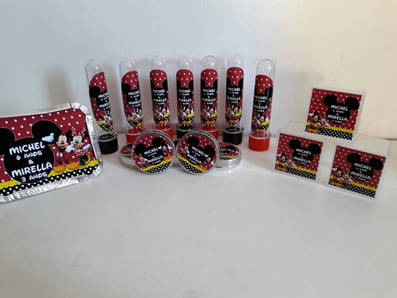 Kit Minnie e Mickey 200 Itens!!