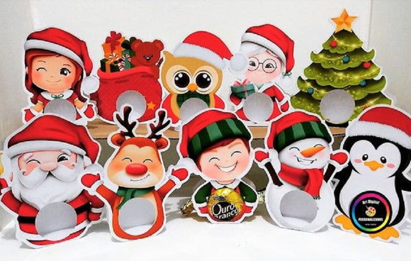 Arquivo Natal porta bombons cute
