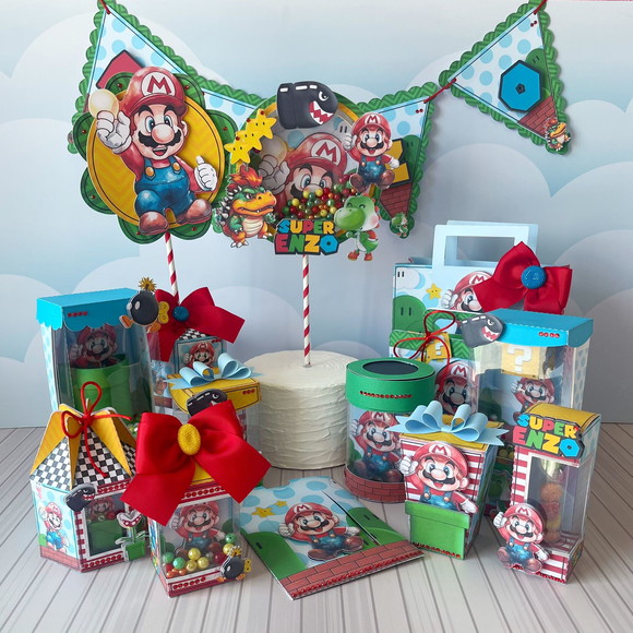 Arquivo de Corte Super Mario Luxo Studio/pdf +brinde