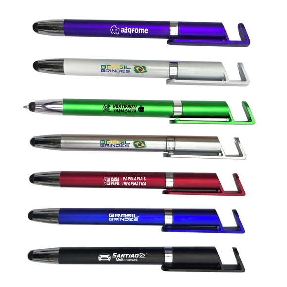 100 Canetas Personalizadas com Sua Logo