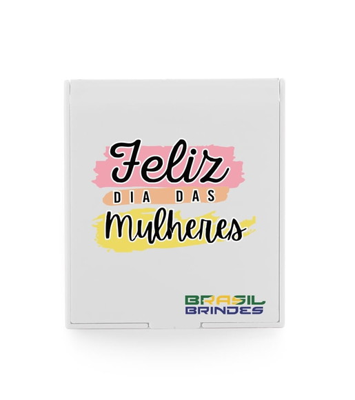 Espelho de Bolso Personalizado com Sua Logomarca
