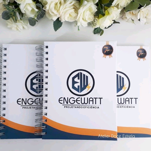 Caderno Corporativo Personalizado