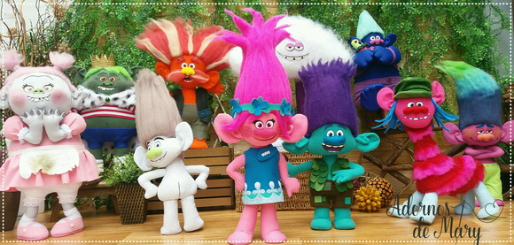 Aluguel Trolls em Feltro (aluguel)