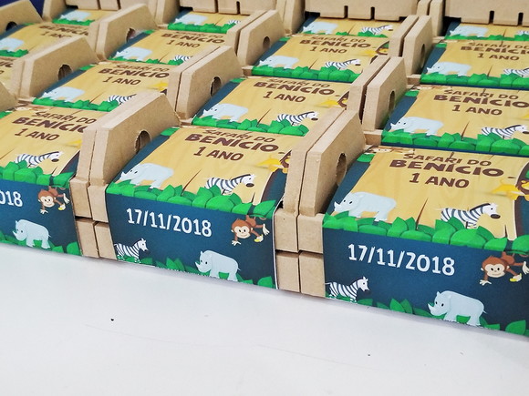 Lembrancinha de Aniversário - Safári Baby I