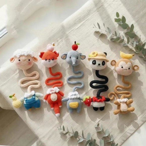 Receita Prendedor de Bolsa Amigurumi