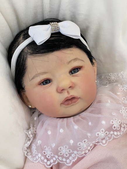 Bebê Rebon Realista Mama e Fax Xixi - Abigail