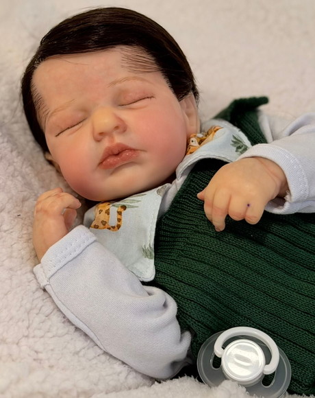 Bebê Reborn Menino Boneco Corpo em Vinil Silicone 50cm