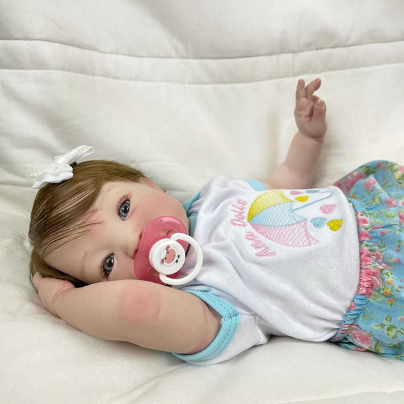 Bebê Reborn Realista - Toma Banho -pronta Entrega