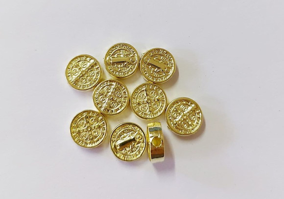 10 Entremeios São Bento Passantes Dourado Latonado