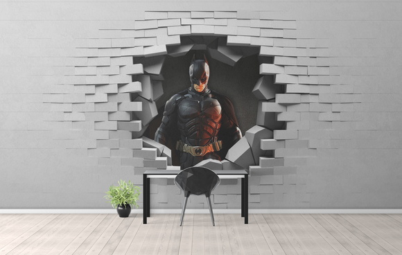 Papel de Parede Personalizado 3d Batman 001