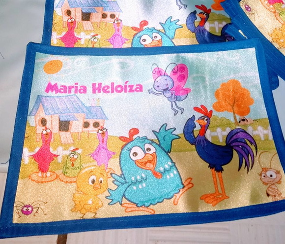 Jogo Americano Galinha Pintadinha