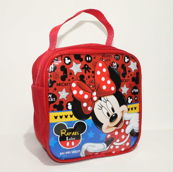 Lancheira Minnie Vermelha