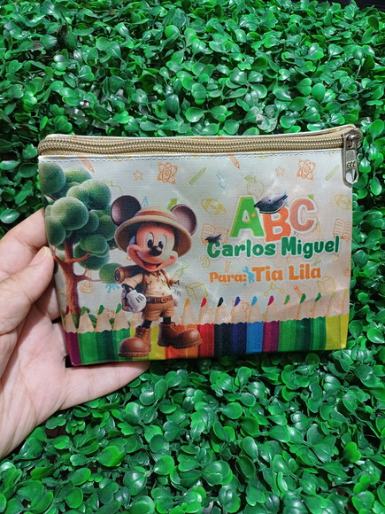 Necessaire de Bolsa Abc Mickey