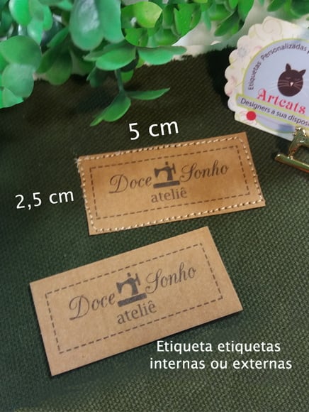 Etiqueta Zetex para Costuraa