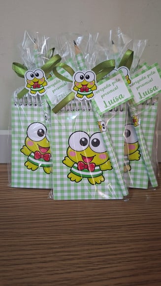 Bloquinho Keroppi c/ Lápis