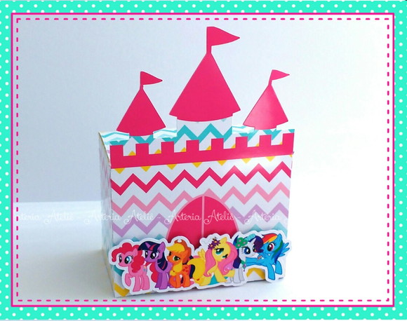 Caixa Castelo My Little Pony