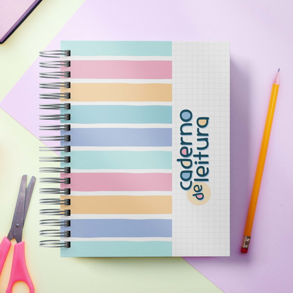 Compre 1 Leve 5 - Arquivo Digital Caderno De Leitura
