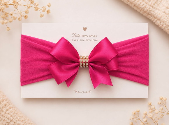 Faixa para Bebe Pink