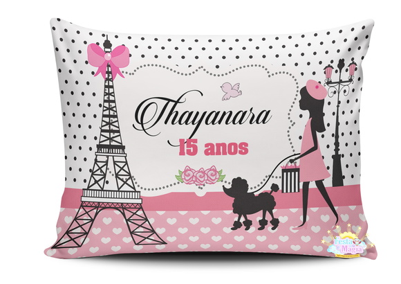 Almofada Personalizada Paris