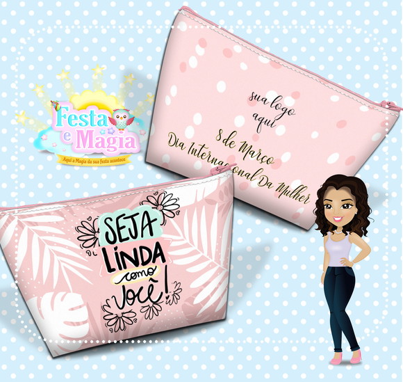 Necessaire Dia Internacional da Mulher