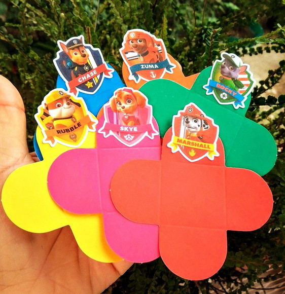 Forminha para Docinho Patrulha Canina - 50 Unidades