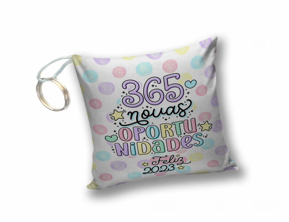 Chaveiro Personalizado Empresa Brinde Natal Ano Novo