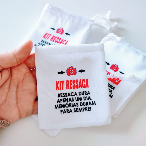 Saquinho para Kit Ressaca 10x8