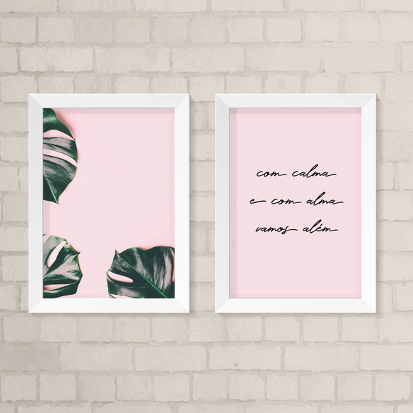 Quadros A4 - Tropical Costela de Adão