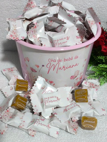 100 Caramelos Personalizados Jardim