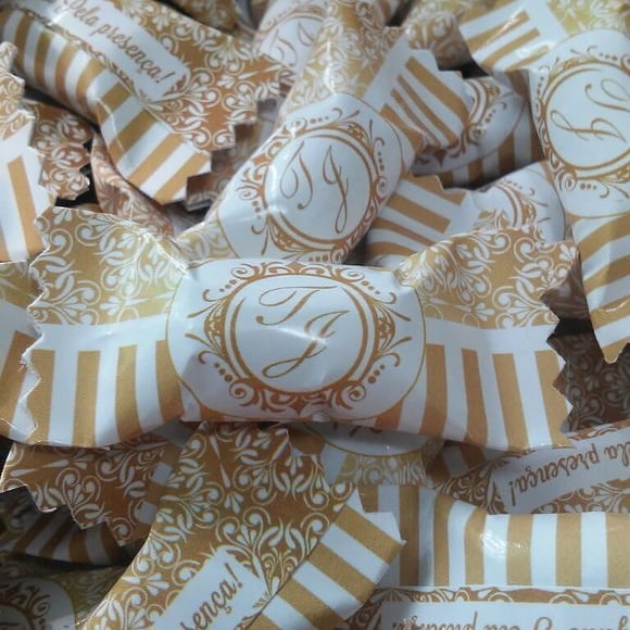 Bala Personalizada Casamento
