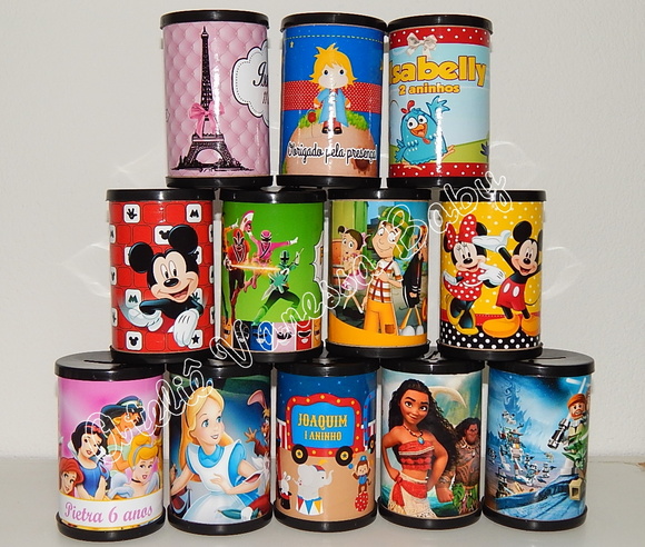 Cofrinhos Personalizados Brinde Celofane