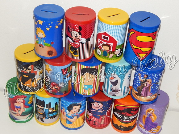 Cofrinhos Personalizados Qualquer Tema