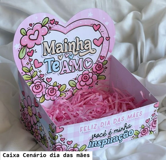Caixa Cenário Dia das Mães - Artigo Digital