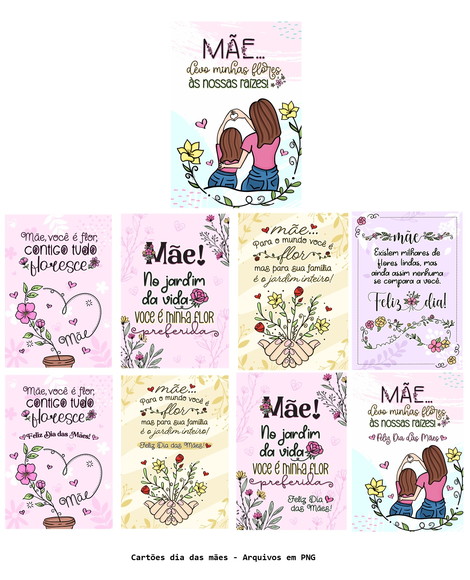 Cartões Dia das Mães - Artigo Digital