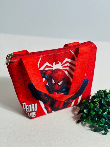 Bolsinha de Mão Personalizada Homem Aranha