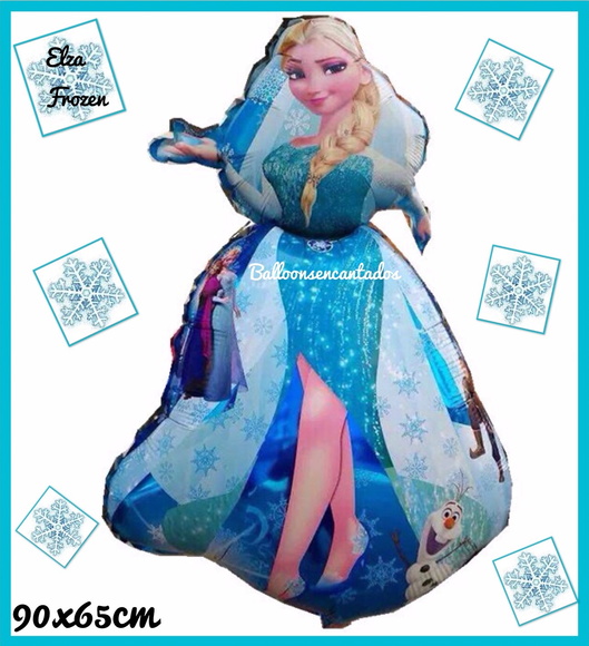 BALÃO METALIZADO FROZEN ELZA GIGANTE PROMOÇÃO