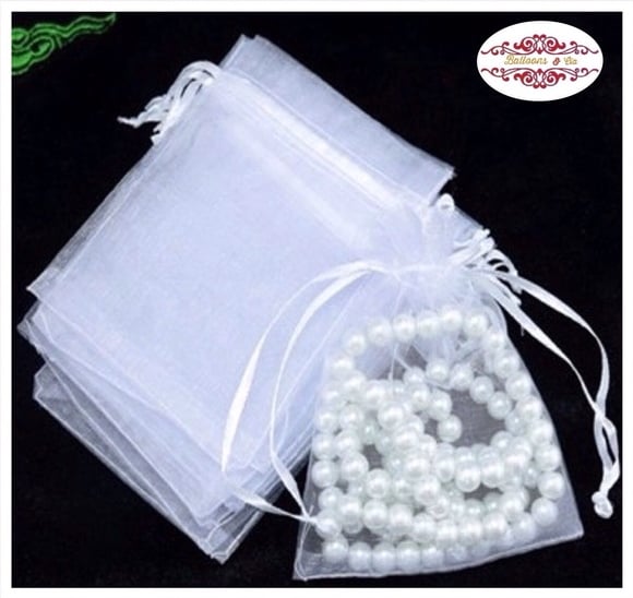 SAQUINHO DE ORGANZA 9 x12 cm 10 unds.